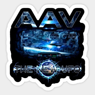 AAV The New UFO Sticker